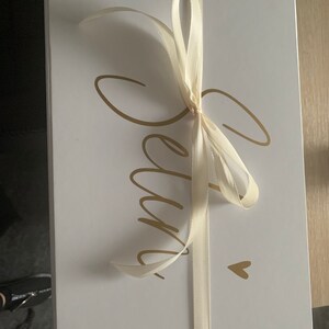 Trauzeugin Geschenkbox - Personalisiertes Set Mit Karte & Makramee