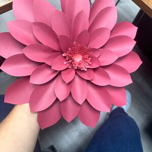 Giant Paper Peonies Printable PDF Flower Templates Peony PDF - Etsy