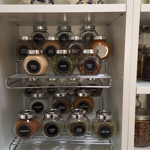 96 Spice Jar Labels Water Resistant Vinyl - Etsy