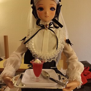 Smart Doll, DD, BJD Dress Set-refreshing and Lively Black & White