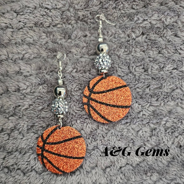 Leopard Print, Cheetah Print, Glitter Leopard Print Earrings, Animal