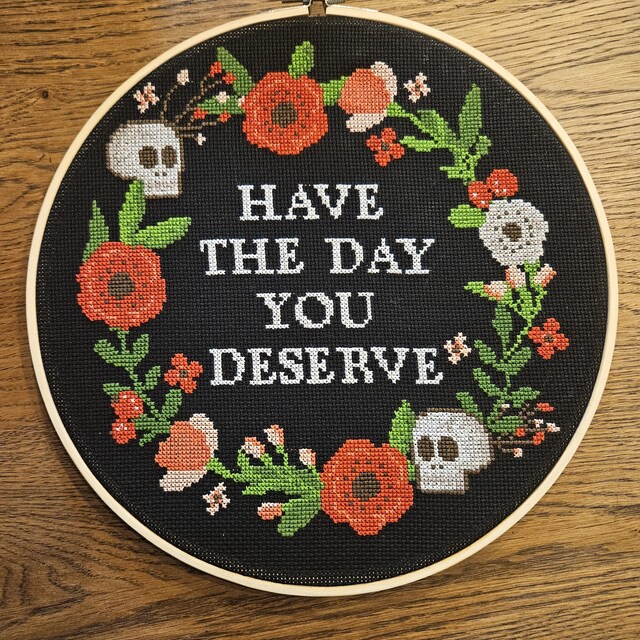 k　TODAYFUL EmbroideryPatchworkShirts Blue Moon Counted Cross Stitch Kit From Design Works-2909