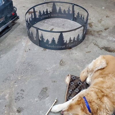 Cowboy Fire Pits Custom Fire Ring Pits Heavy Duty Outdoor Fire Pit ...