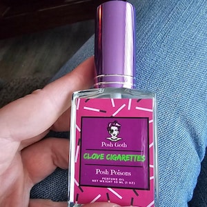cigarettes and old perfume Clove Spray: Gothic Aromatherapy (1 Oz) everything changed Heretic Parfum - Midnight Toker