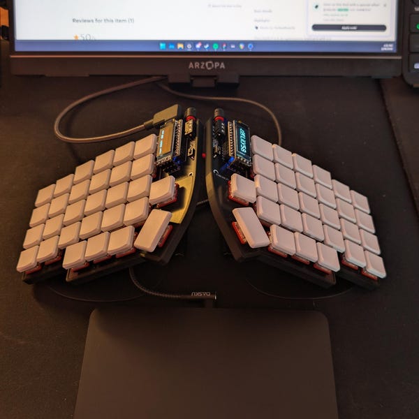 Lilly Keyboard Lily58 Pro Choc Low Profile Split Ergo Keyboard - Etsy