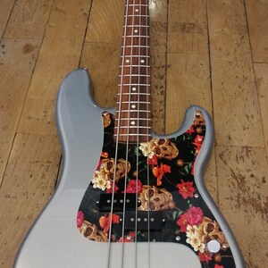 Custom Graphical Pickguard to Fit Fender P Bass Precision Bass