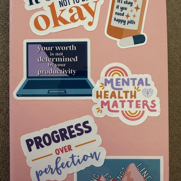 PICK YOUR OWN Stickers | Mental Health Sticker Pack | Custom Sticker ...