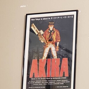 AKIRA (1988) 大友克洋 アニメ映画ポスター 復刻版 約18x12インチ
