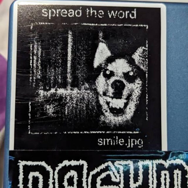 Smile Dog Creepypasta Bubble-free Stickers - Etsy