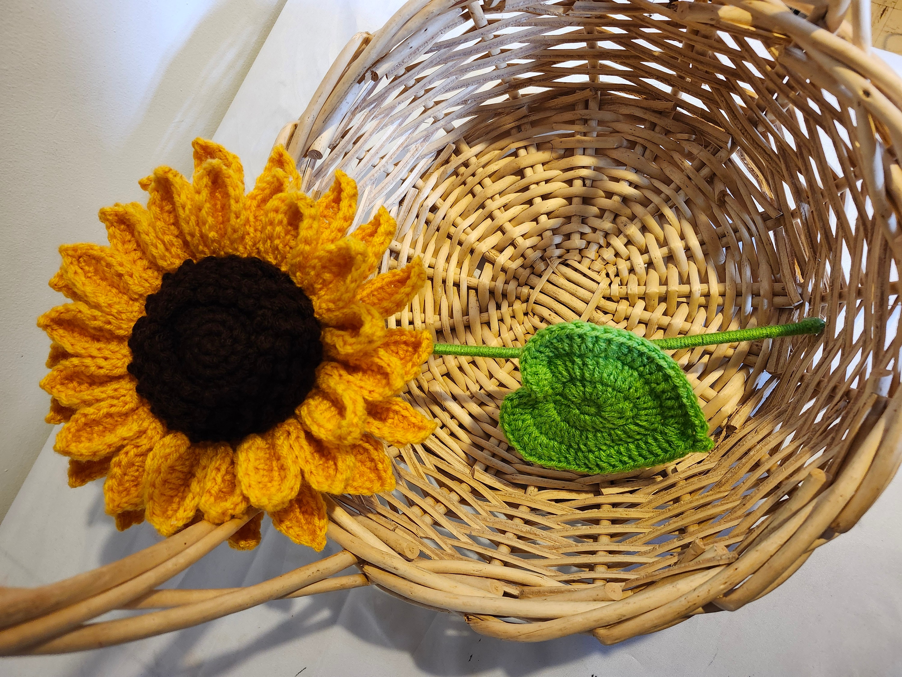 Sunflower Crochet Pattern, Crochet Flower Bouquet Pattern, Crochet Flower Pattern, Wedding Flower