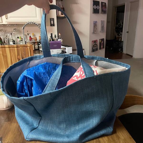 Large Everyway Tote Bag | PDF Sewing Pattern & Tutorial | Instant ...