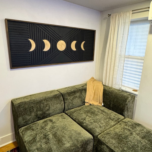 3 Set Wood Flower Wall Art Set , Flowers Wooden Wall Art Set ,modern