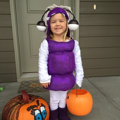 Boo Monster Costume PDF pattern & Tutorial Monster's Inc. Toddler Sizes ...