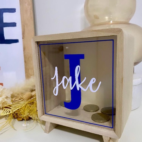 Money Boxes | Personalised ( Initial and Name ) - Etsy