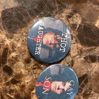Loustat gay Son and thot Daughter 32mm Pin Set - Etsy
