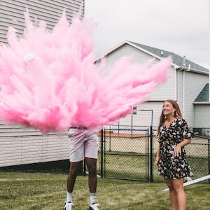 VOLLEYBALL Gender Reveal Volleyball With Powder And/or Confetti - Etsy