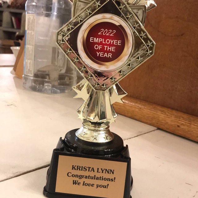 Employee Of The Year Award Trophy