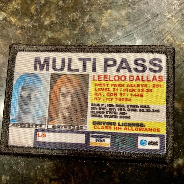 The Fifth Element Patches - Etsy