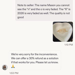 Jessica added a photo of their purchase