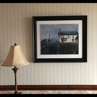 Eilidh the Highland Coo Print Incl Mount Scottish Wall Art, Abstract ...