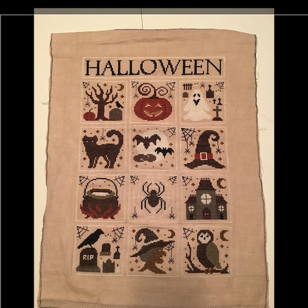 Happy Halloween - PDF DIGITAL Cross Stitch Patterns - Etsy