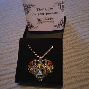 ★Hei★sv925 alice heart pendant necklace★Ailee着用★人気★ 에일리 착용][sv925] alice heart pendant necklace - 감도 깊은