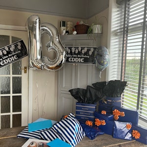 2 Personalised Lockdown Birthday Banners Design 3 Any NAME - Etsy UK