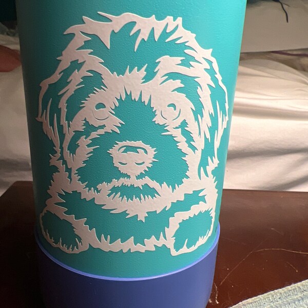 Cavapoo Decal | Peeking Cavapoo Decal | Cavapoo Sticker | Dog Decal ...