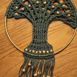 NBEADS 2 pezzo di Ciondoli Albero Della Vita Lavorati A Maglia Contro Catene, per Il Conteggio Delle File per Lavorare A Maglia All'Uncinetto Monitorare L 'Avanzamento Del Progetto