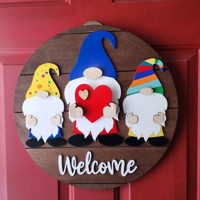 Interchangeable Welcome Sign/welcome Sign/all Seasons - Etsy
