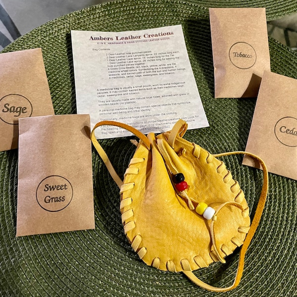 Traditional Medicine Bag Kit Etsy