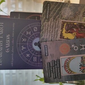 Tarot Cards for Beginners With Meanings on Them Keywords - Etsy