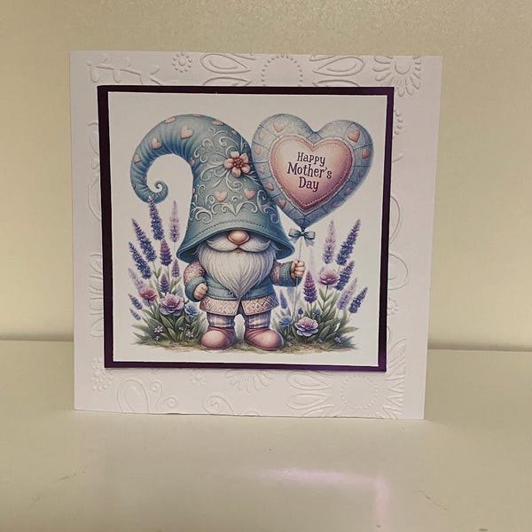 Watercolor Mothers Day Gnomes PNG Clipart Bundle of 30, Gnome Cute ...