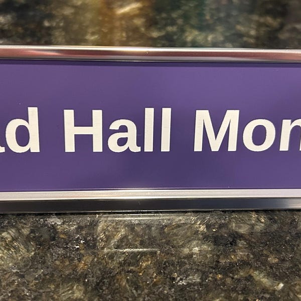 Custom Engraved Desk Name Plate Funny Desk Sign Boss Gag Gift Office ...