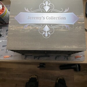 Personalized 4 Tiers Men's Accessory Box With Drawers, Jewelry Box ...