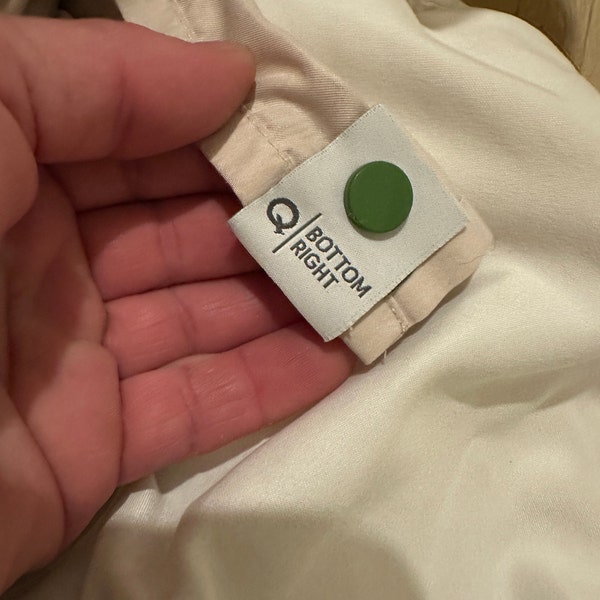 Bed Sheet Tags, Easy Bed Making, Labels for Bed Sheets, Organized