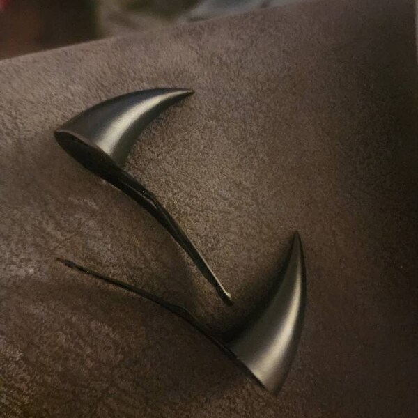 Small Demon Horns Cute Gothic Devil - Etsy