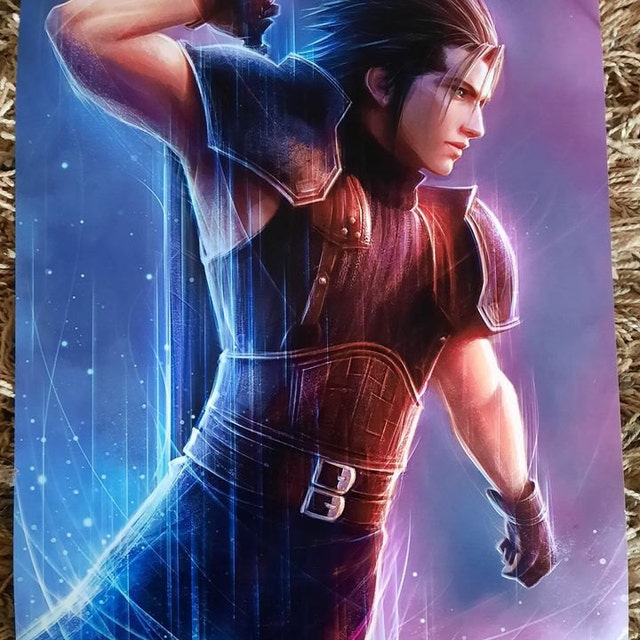 Zack Final Fantasy VII Remake - Limited Edition Fine Art