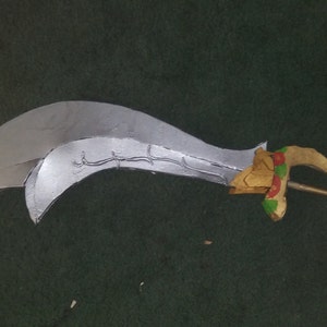 Erza Scarlet Wingblade Schwert Cosplay Pdf Vektor Muster Etsy