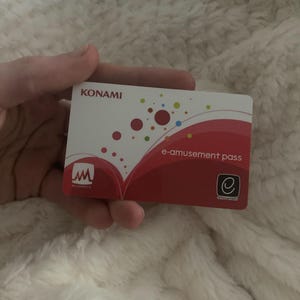 KONAMI E-amusement Pass Amusement IC Card - Etsy