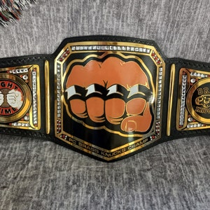 Custom Pro Wrestling Belt Create Championship Title With Your - Etsy
