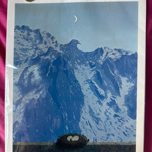 Original Vintage Print 1975 by Max Ernst. Landscape With Wheat Germ ...