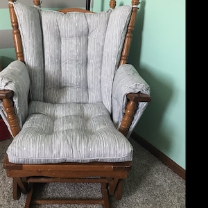 wingback chair replacement cushion