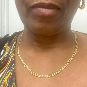 10K Yellow Gold Diamond Cut Cross Pendant & 2mm Rope Chain Set – 16-26 Inch – Made In Italy