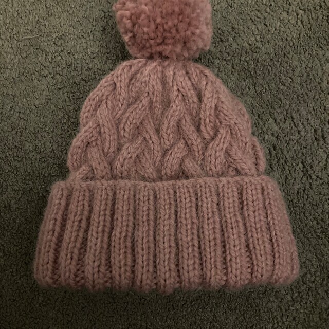 帽子 HOLIDAY CABLEKNIT BABY BONNET KNITTING PATTERN Nysa Bobble Hat Baby Child Adult - Etsy