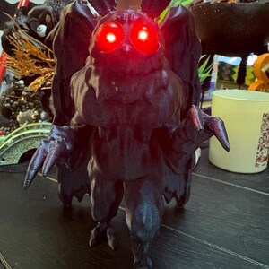 Mothman Figurine LED Eyes 3D Printed -original LVB Model- - Etsy