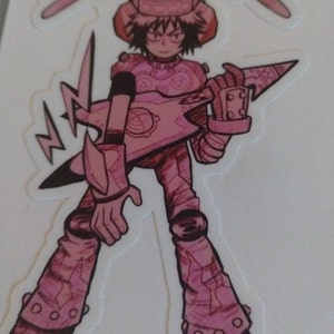 Leggy Out - Clear Vinyl Sticker