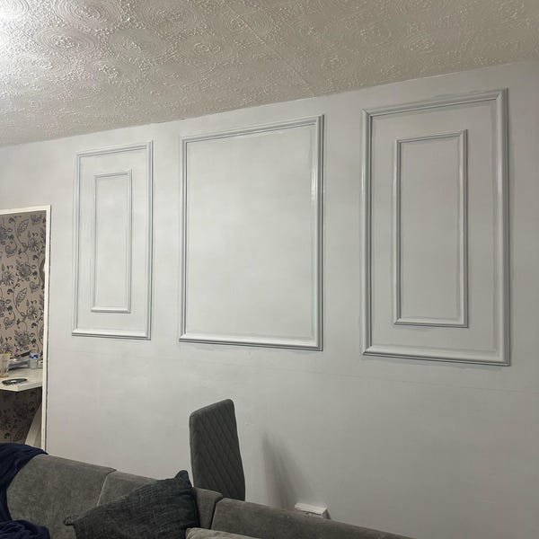 Ready-to-assemble Wall Molding Package With Pre-cut Factory Primed ...