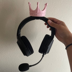 Princess Crown Headphone Ears Gaming and Streaming Headset Accessories ...