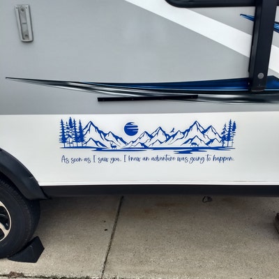 Custom Camper Decal, Personalized Camper Decal, RV Window Decal ...